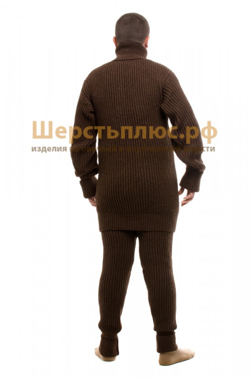 Водолазный костюм из верблюжьей шерсти (комплект) свитер и кальсоны